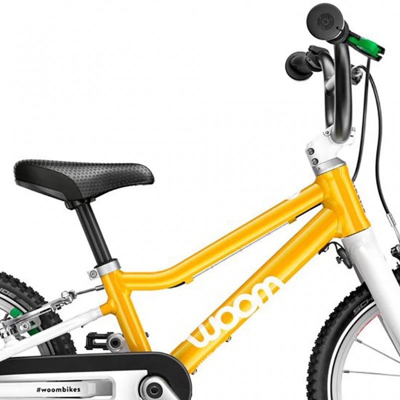 Rower dziecięcy WOOM 2 Sunny Yellow wrosport.pl