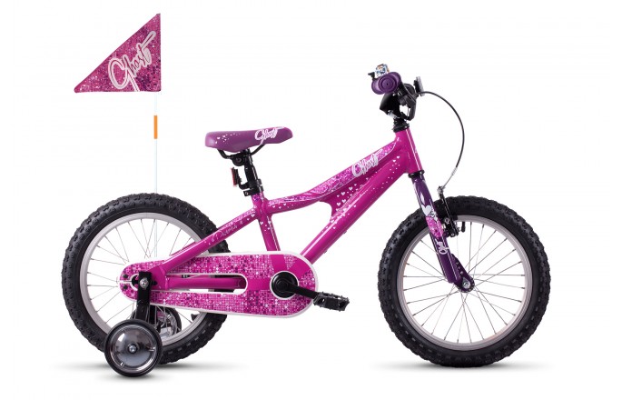 Rower dziecięcy GHOST Powerkid AL 16 Pink 2021
