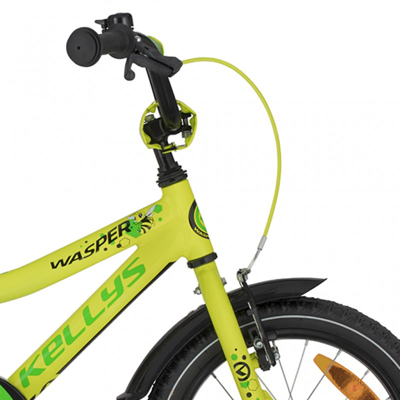 Rower dziecięcy KELLYS Wasper Yellow 2021 10"/16"