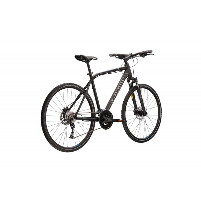 Rower crossowy KROSS Evado 6.0 Czarny/Niebieski 2022