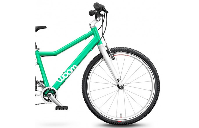 Rower dziecięcy WOOM 5 Mint Green - wrosport.pl