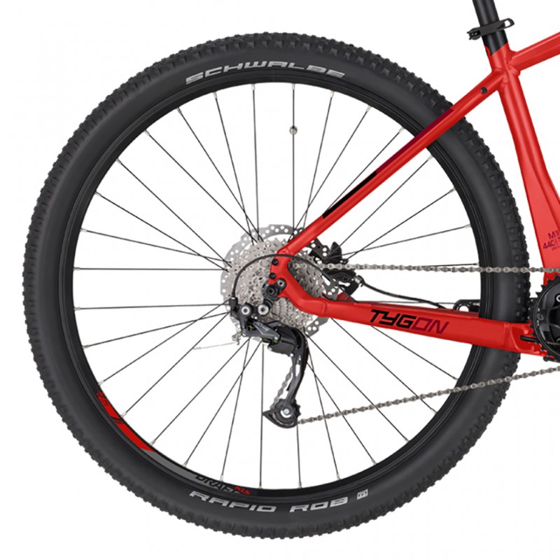 Rower elektryczny KELLYS Tygon 10 Red 2022