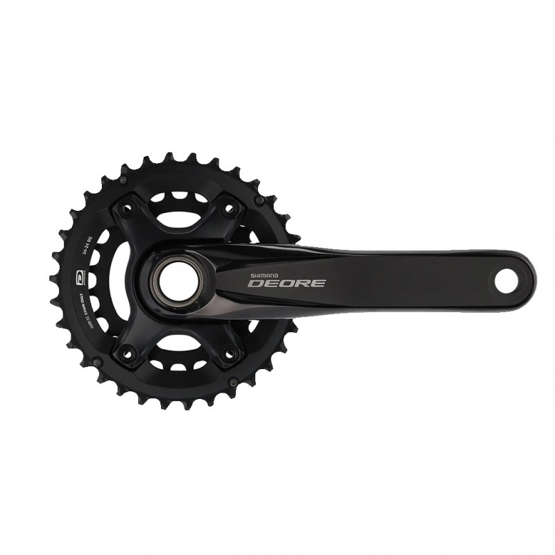 Corona Interna Shimano FC-M6000 24 Denti – Per Guarnitura A 4 Bracci – 10 Velocità – BCD 64 Asimmetrico – Y1WD24000