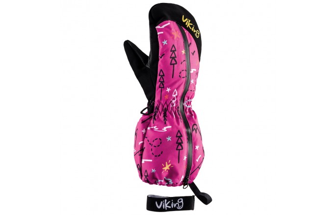 Rękawice VIKING Snoppy Kids Różowe