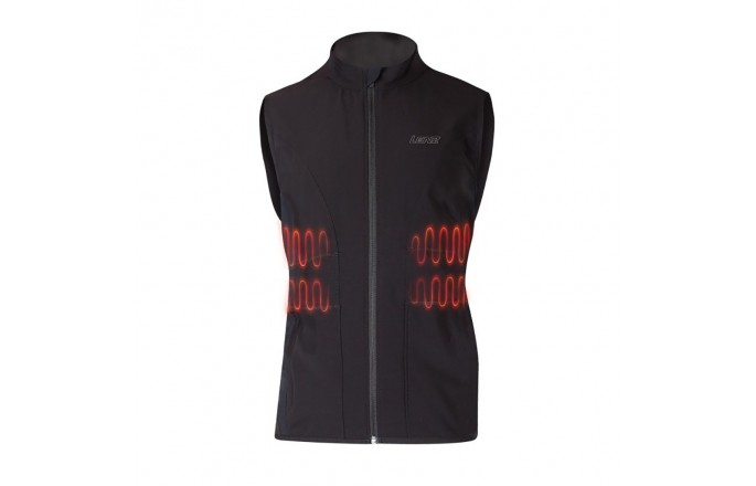 Kamizelka damska grzana LENZ Heat Vest 1.0 Czarna
