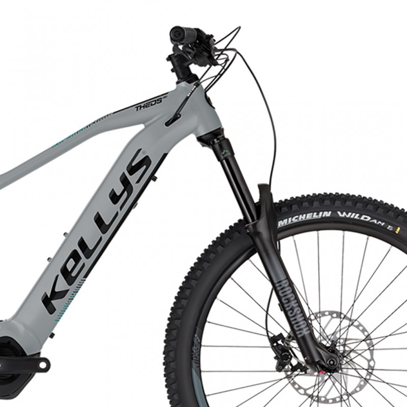 Rower elektryczny KELLYS Theos i50 SH 630Wh Light Grey 2023 wrosport.pl