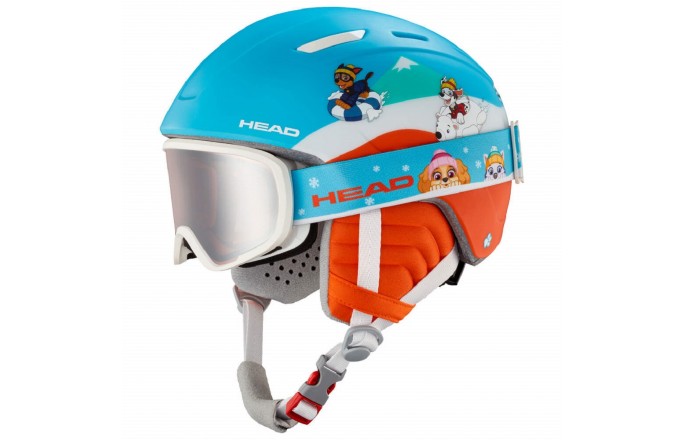 Zestaw HEAD Mojo Psi Patrol kask + gogle