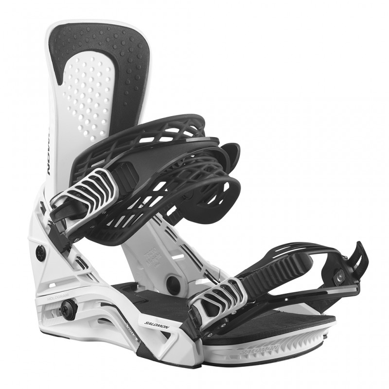 SALOMON HOLOGRAM Mサイズ　(2024-2025) Wiązania snowboardowe SALOMON Hologram Białe 2025 - wrosport.pl