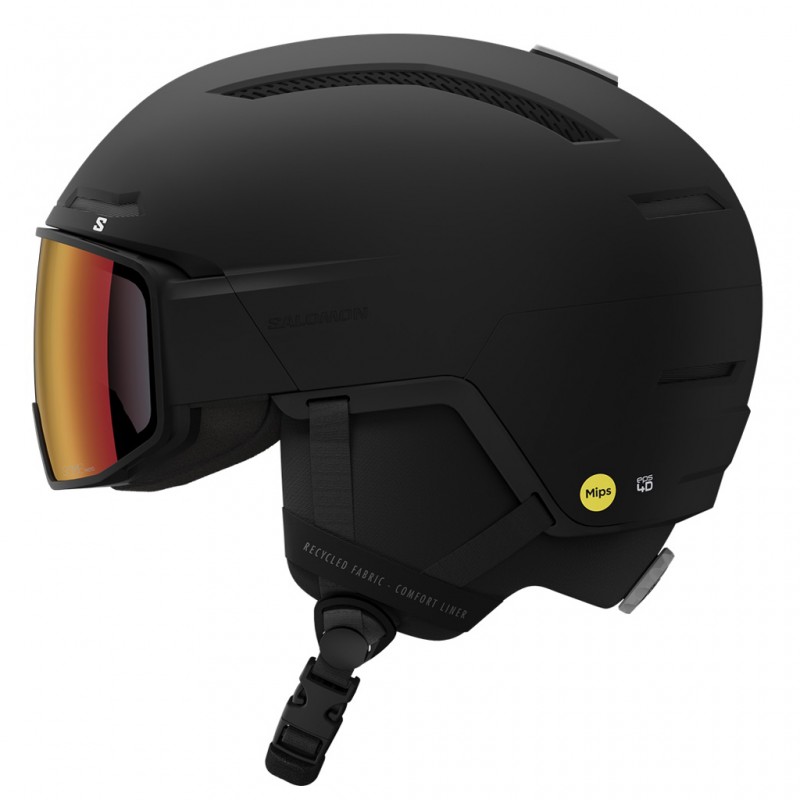 Kask narciarski SALOMON Driver Pro Sigma Photo MIPS Czarny