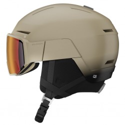 Kask narciarski SALOMON Osmo Pro Sigma Photo Brązowy