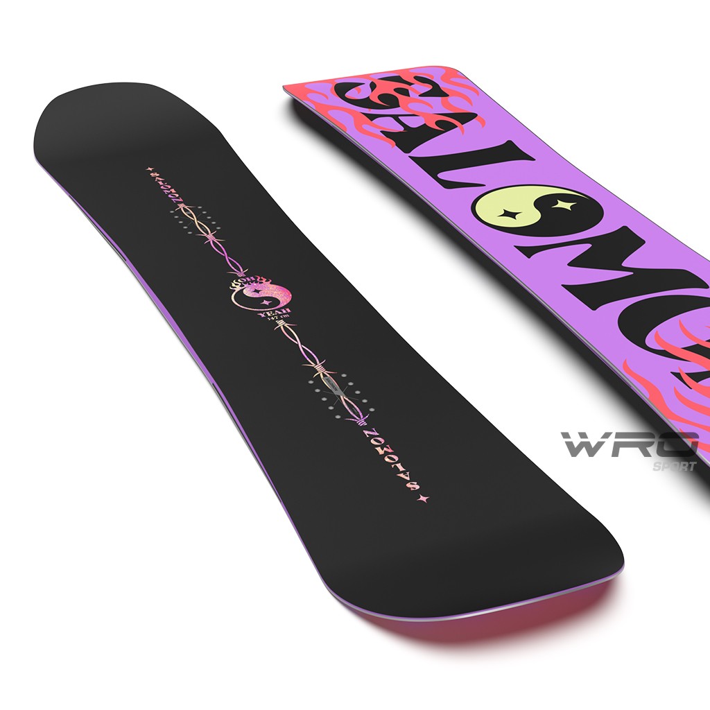 Deska snowboardowa SALOMON Oh Yeah Czarna 2025 - wrosport.pl