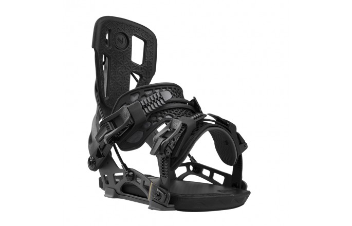 Wiązania snowboardowe NIDECKER FLOW Nx2 Carbon Fusion Czarne 2025
