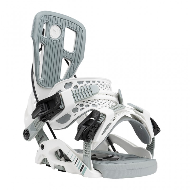 Wiązania snowboardowe NIDECKER FLOW Fuse Fusion Białe 2025