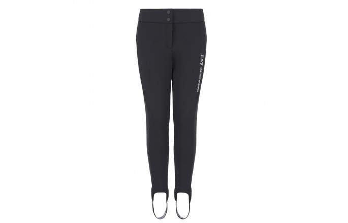 Legginsy EA7 EMPORIO ARMANI Kitzbuhel Softshell Czarne