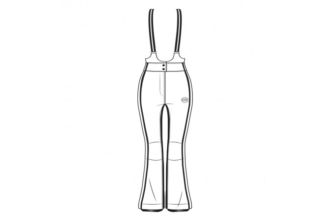 Spodnie EA7 EMPORIO ARMANI St. Moritz Fashion Białe