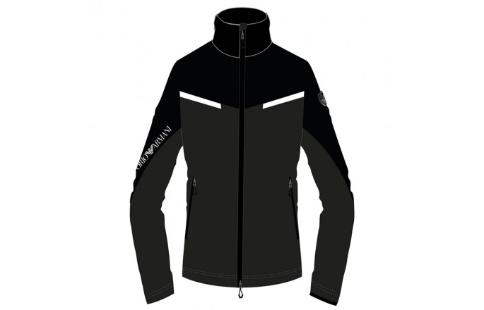 Bluza EA7 EMPORIO ARMANI Kitzbuhel Powerstretch T-Top Czarna