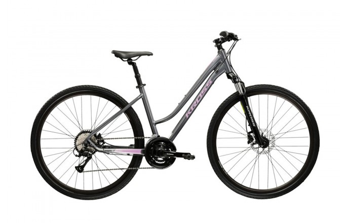 Rower crossowy KROSS Evado 4.0 D Szary 28"