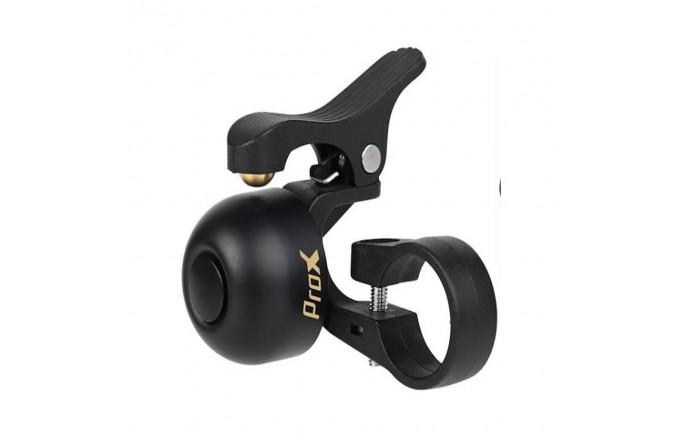 Dzwonek rowerowy PROX Fis Lewy Czarny