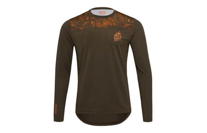 Koszulka rowerowa SILVINI Ello Men Brązowa