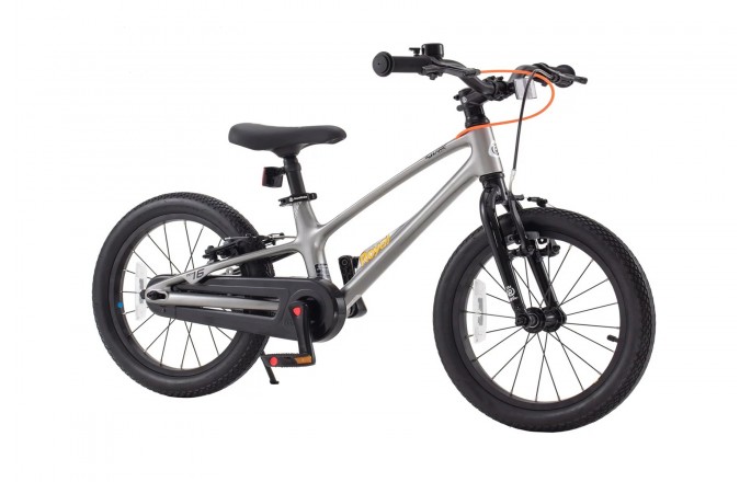 Rower dziecięcy ROYAL BABY Space Shark Szary 16"