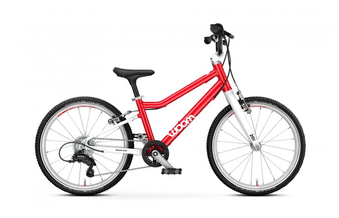 Rower dziecięcy WOOM Go 4 Czerwony