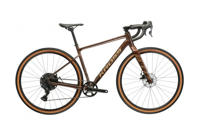Rower gravel KROSS Esker 2.0 Brązowy 28"