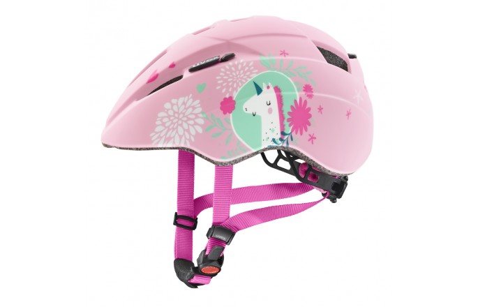 Kask rowerowy dziecięcy UVEX Kid 2 CC Jednorożec