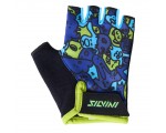 Rękawiczki rowerowe SILVINI Locri Jr Niebieskie