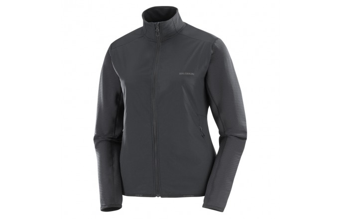 Kurtka SALOMON Essential Lightwarm Hybrid W Czarna