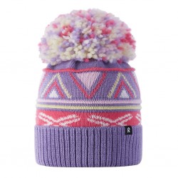 Czapka dziecięca REIMA Kirjoen Fioletowa