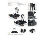 Bagażnik na hak XLC Beluga II / 3 - rowery LED