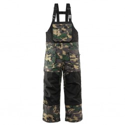 Spodnie THIRTYTWO Basement Bib Militarne