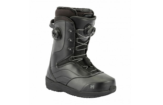 Buty snowboardowe NITRO Crown Boa Czarne 2026