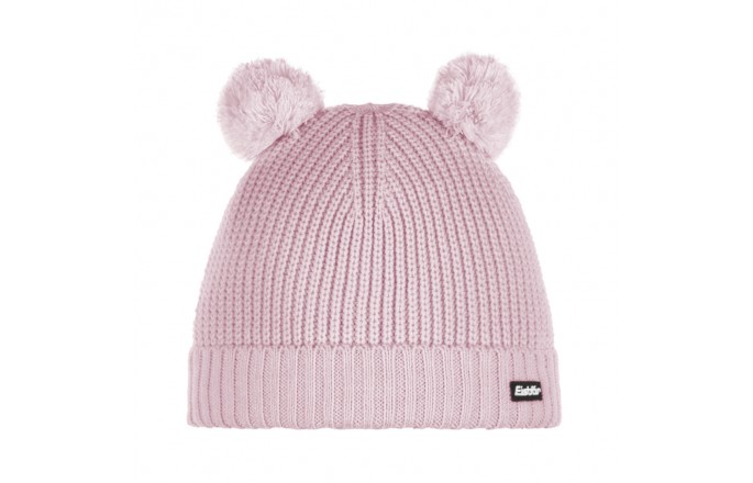 Czapka EISBÄR Ponti Pompon MÜ Kids Różowa