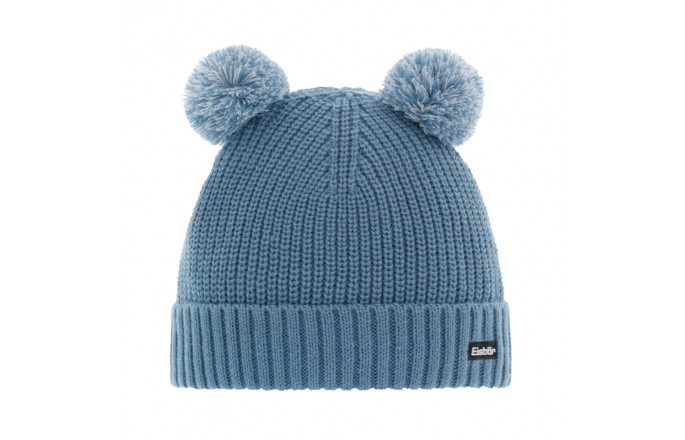 Czapka EISBÄR Ponti Pompon MÜ Kids Niebieska