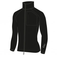 Bluza EA7 EMPORIO ARMANI Cortina Powetstretch FZ Czarna
