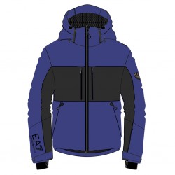 Kurtka EA7 EMPORIO ARMANI Kitzbuhel Protectum7 JKT Niebieska