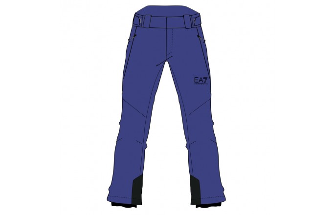 Spodnie EA7 EMPORIO ARMANI Kitzbuhel Protectum7 Niebieskie