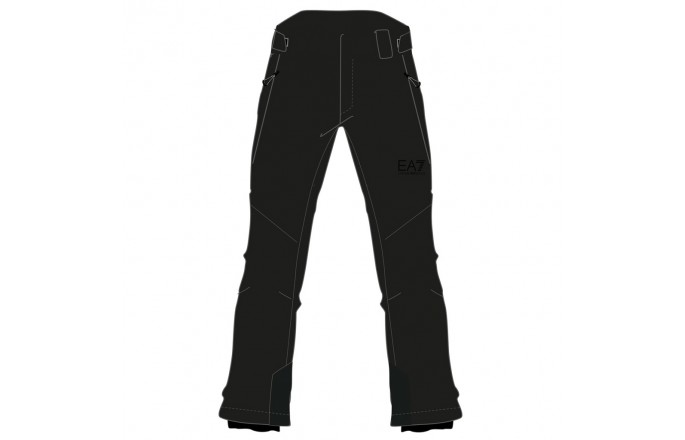 Spodnie EA7 EMPORIO ARMANI Kitzbuhel Protectum7 Czarne