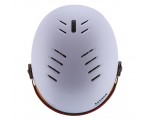 Kask narciarski UVEX Rocket Jr Visor Lawendowy