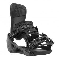 Wiązania snowboardowe NIDECKER Carbon Supermatic Czarne 2026