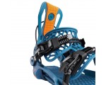 Wiązania snowboardowe NIDECKER FLOW Fenix Fusion Niebieskie 2026