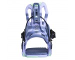 Wiązania snowboardowe NIDECKER FLOW Fenix Fusion Fioletowe 2026