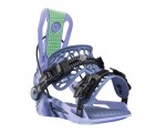 Wiązania snowboardowe NIDECKER FLOW Fenix Fusion Fioletowe 2026