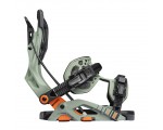 Wiązania snowboardowe NIDECKER FLOW Fuse Fusion Khaki 2026