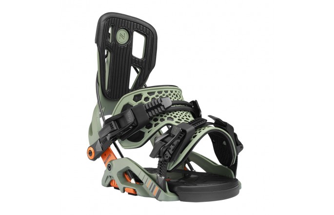 Wiązania snowboardowe NIDECKER FLOW Fuse Fusion Khaki 2026