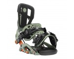 Wiązania snowboardowe NIDECKER FLOW Fuse Fusion Khaki 2026