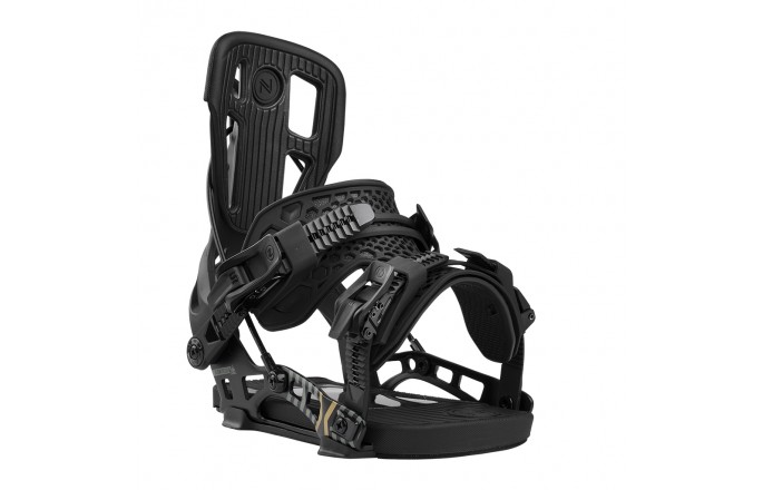 Wiązania snowboardowe NIDECKER FLOW NX2 Fusion Czarne 2026