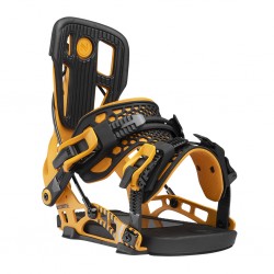 Wiązania snowboardowe NIDECKER FLOW Nx2 Carbon Fusion Czarne 2025