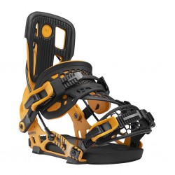 Wiązania snowboardowe NIDECKER FLOW NX2 Hybrid Pomarańczowe 2026